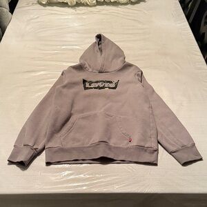 Levi's Light Gray Pullover Hoodie